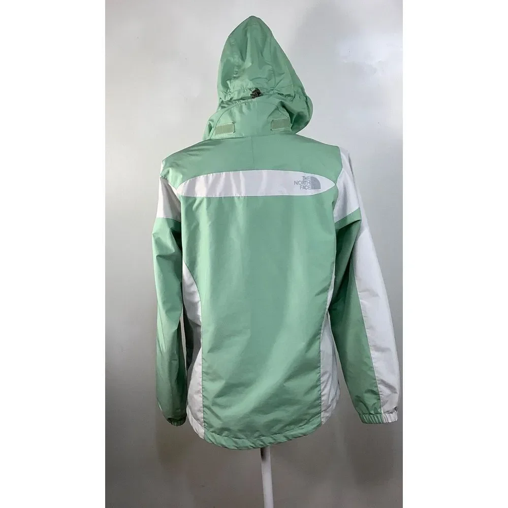 The North Face Jacket‎ Hydrenalite Windproof Breathable fits Small Hood Green